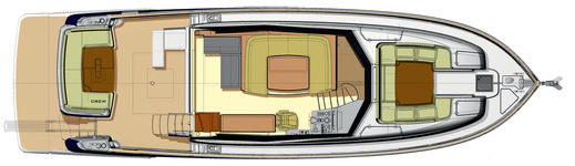 Схема палубы MAGELLANO 53 - фотография 2